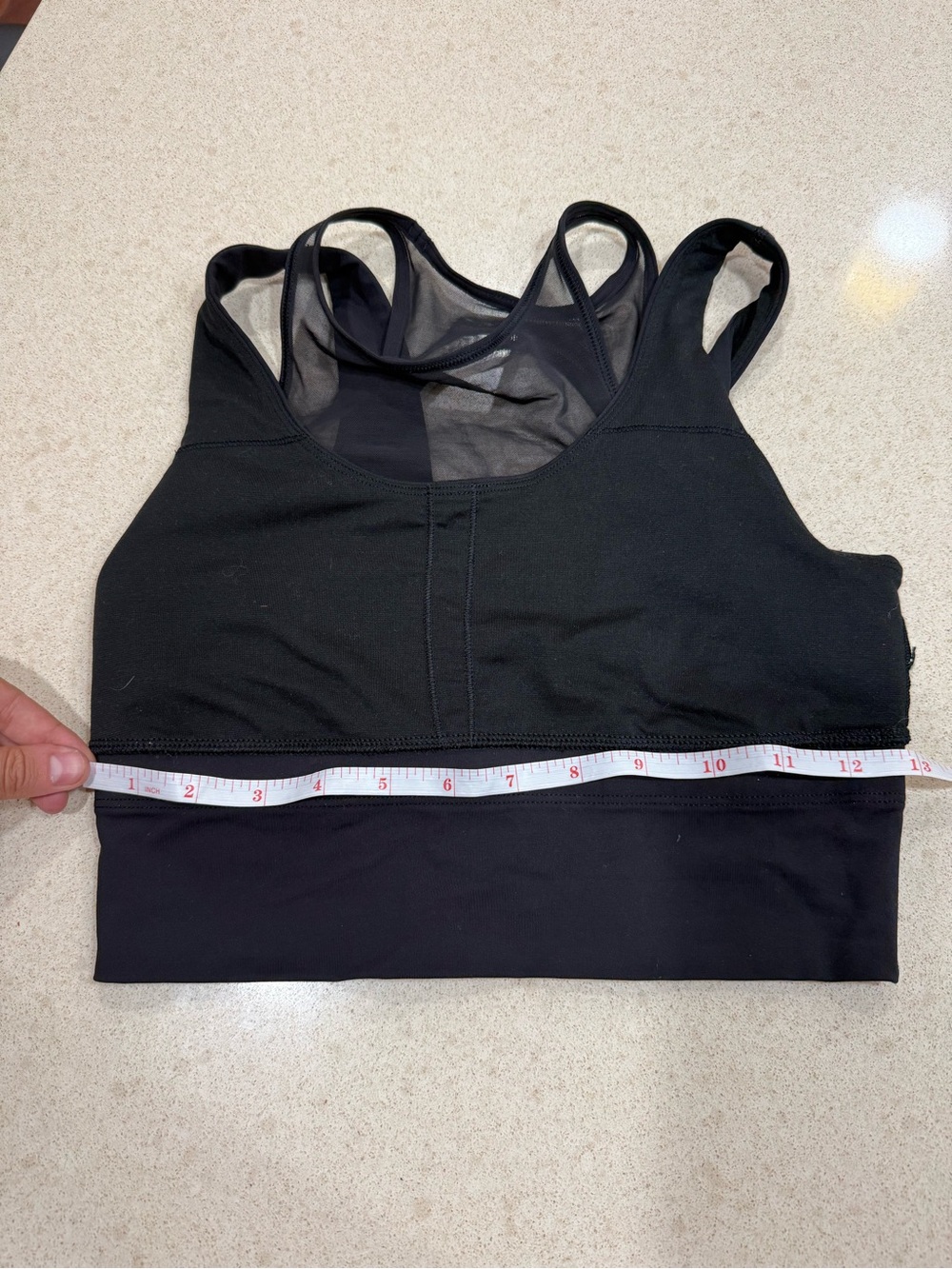 lululemon athletica Black Mesh-Back Sports Bra 4